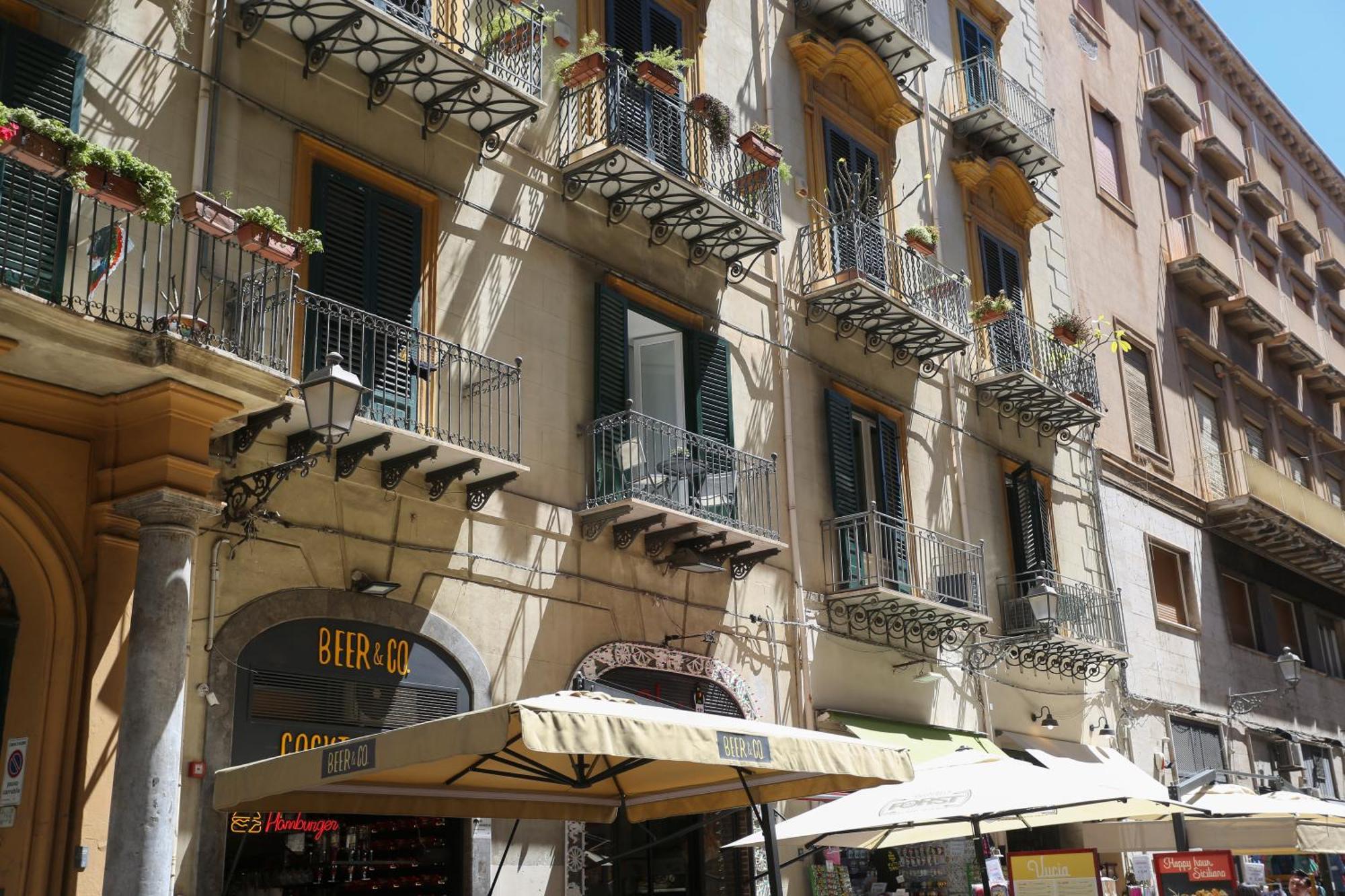 Ferienwohnung Maqueda View Palermo Exterior foto